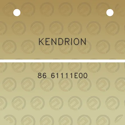 kendrion-86-61111e00