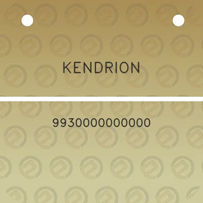 kendrion-993e12