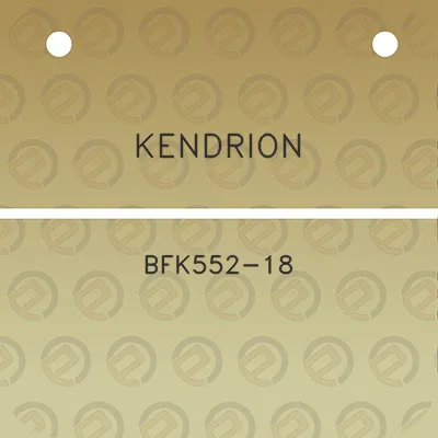 kendrion-bfk552-18