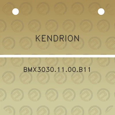 kendrion-bmx30301100b11