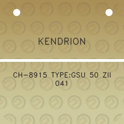 kendrion-ch-8915-typegsu-50-zii-041