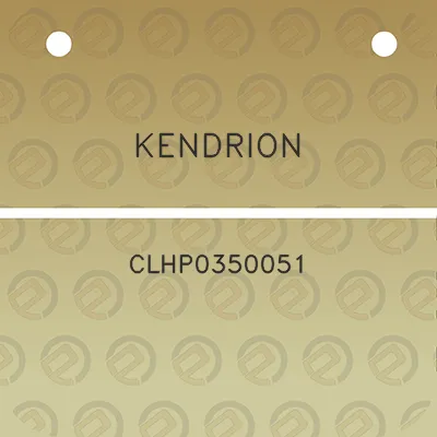 kendrion-clhp0350051