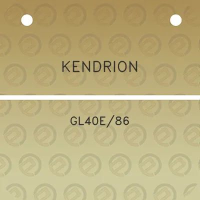 kendrion-gl40e86