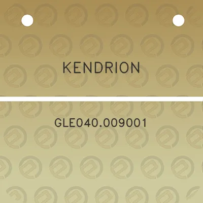 kendrion-gle040009001