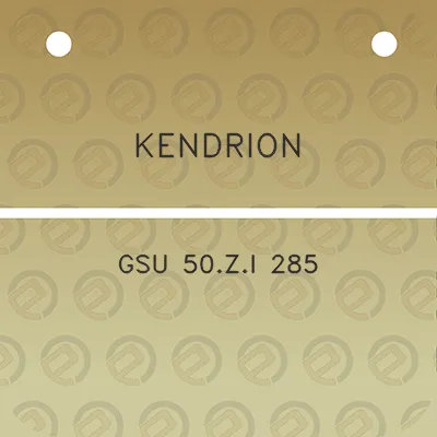 kendrion-gsu-50zi-285