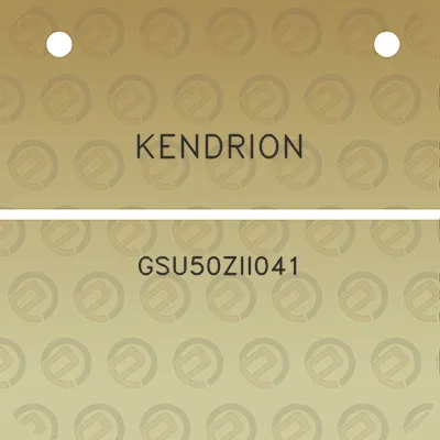 kendrion-gsu50zii041