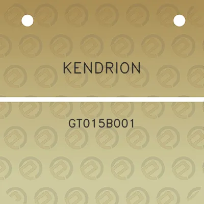 kendrion-gt015b001