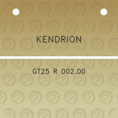 kendrion-gt25-r-00200