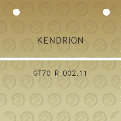 kendrion-gt70-r-00211