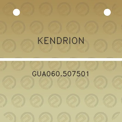 kendrion-gua060507501