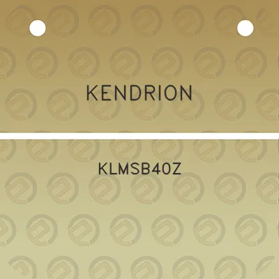 kendrion-klmsb40z