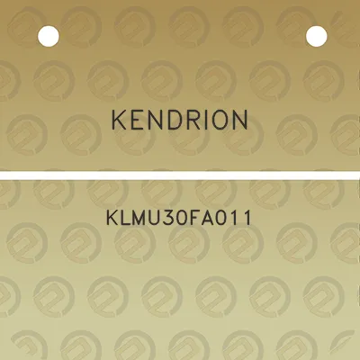 kendrion-klmu30fa011