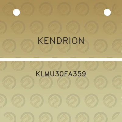 kendrion-klmu30fa359