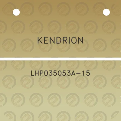 kendrion-lhp035053a-15