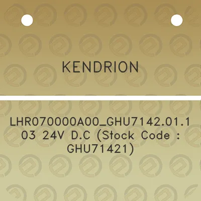 kendrion-lhr070000a00_ghu714201103-24v-dc-stock-code-ghu71421