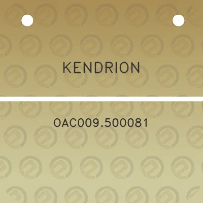 kendrion-oac009500081