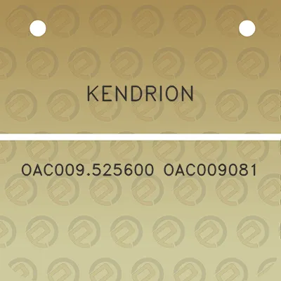 kendrion-oac009525600-oac009081