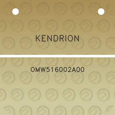 kendrion-omw516002a00