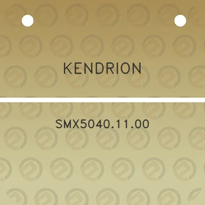 kendrion-smx50401100