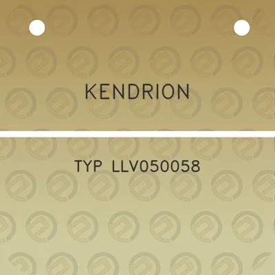 kendrion-typ-llv050058