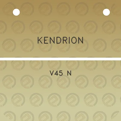 kendrion-v45-n