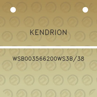 kendrion-wsb003566200ws3b38