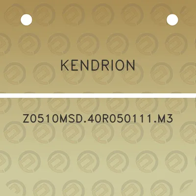 kendrion-z0510msd40r050111m3