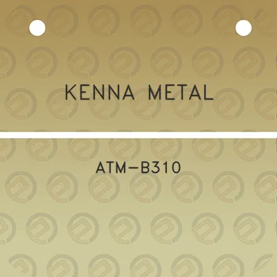 kenna-metal-atm-b310