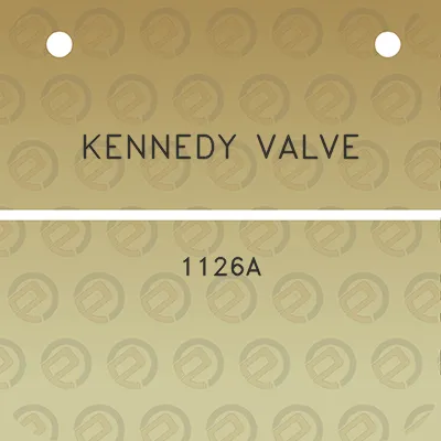 kennedy-valve-1126a