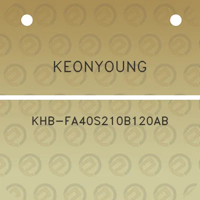 keonyoung-khb-fa40s210b120ab