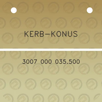 kerb-konus-3007-000-035500