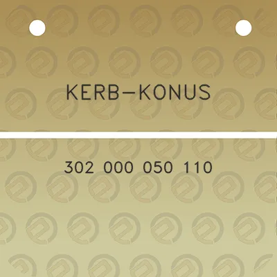 kerb-konus-302-000-050-110