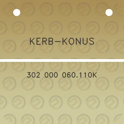 kerb-konus-302-000-060110k