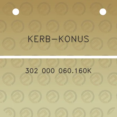 kerb-konus-302-000-060160k