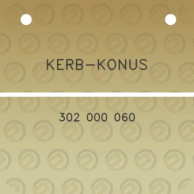 kerb-konus-302-000-060