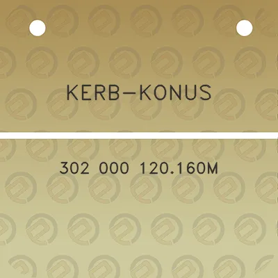 kerb-konus-302-000-120160m