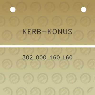 kerb-konus-302-000-160160