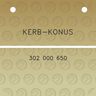 kerb-konus-302-000-650