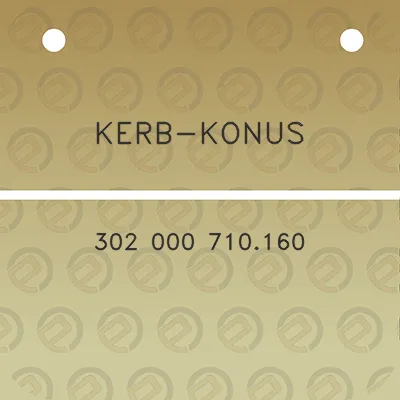 kerb-konus-302-000-710160