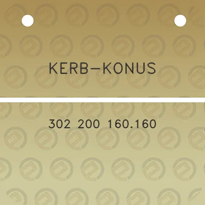 kerb-konus-302-200-160160