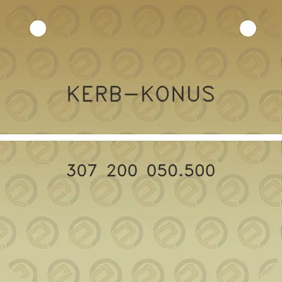 kerb-konus-307-200-050500