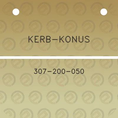 kerb-konus-307-200-050