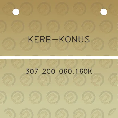 kerb-konus-307-200-060160k