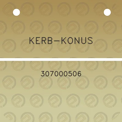 kerb-konus-307000506