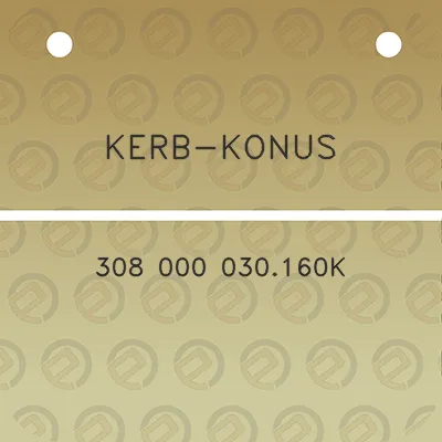 kerb-konus-308-000-030160k