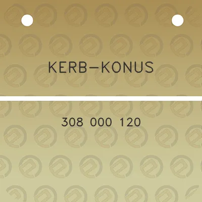 kerb-konus-308-000-120