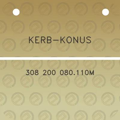 kerb-konus-308-200-080110m