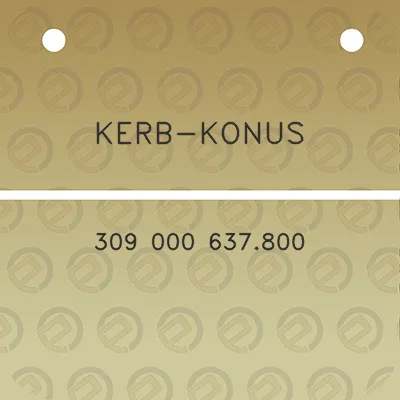 kerb-konus-309-000-637800