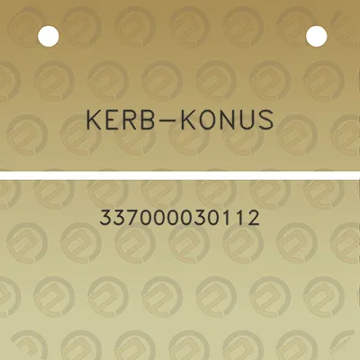 kerb-konus-337e11