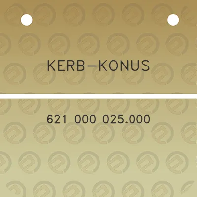 kerb-konus-621-000-025000